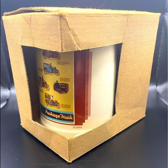 Vintage HD Stein with package truck graphic NWOT in original box - Picture 8 of 12